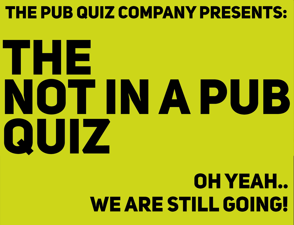 Not in a pub quiz